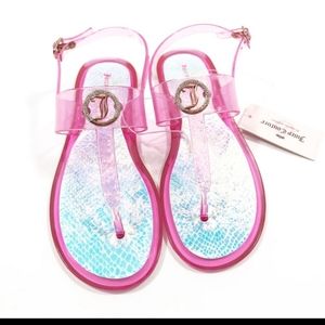 juicy couture jelly sandals